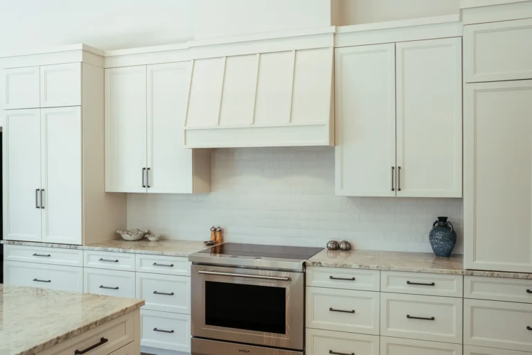White kitchen area